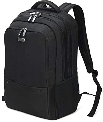 Dicota Eco SELECT 15”-17.3” - Zaino leggero per computer portatili con copertura antipioggia integrata, imbottitura protettiva, gestione dei cavi e ampio spazio di styoccaggio
