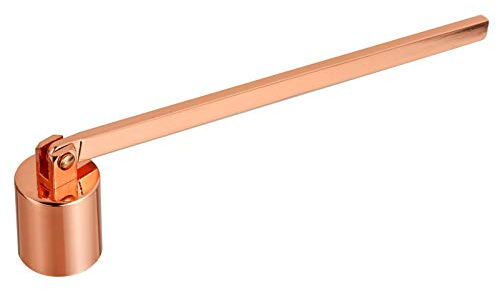 EXCEART Candle Snuffer Stainless Steel Candle Extinguisher Candle Flame Snuffer Candle Tool for Candle Tea Jar Rose Gold