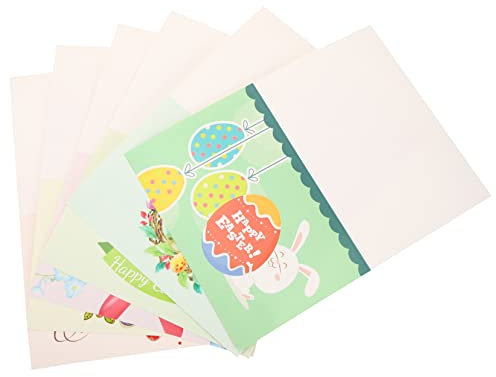 HAPINARY 2sätze Easter Greeting Card Set Mit Hochwertigen Karten Und Umschlägen Herzliche Ostergrüße An Familie Und Kollegen Für Feiertagswünsche