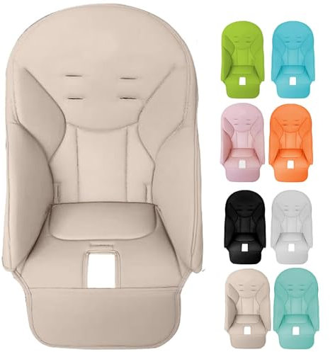 Baby Hochstuhl Kissenbezug | Sitzverkleinerer Für Hochstuhl | Baby Hochstuhl Bezug,Baby PU-Leder Hochstuhl Sitzauflage, Für Peg Pereg ?Siesta Zero3?Baoneo, Kosmic Jané