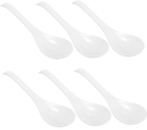 Alipis 6piezas Cuchara De Cerámica Para Uso Diario Accesorios De Cocina y Suministros De Cocina