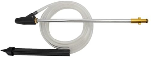 DNMBVQJB Kit sabbiatrice ad Acqua for idropulitrice con Tubo da 3 m for Pistola ad Alta Pressione for idropulitrice