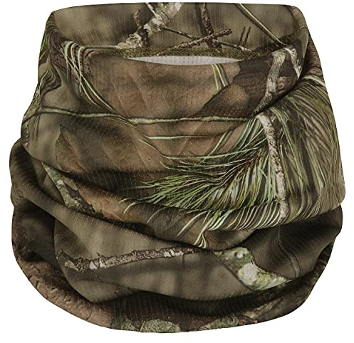 Härkila Moose Hunter 2.0 Rohrschal - Camouflage Halswärmer - Schlauchschal Jagd - Leiser Neck Gaiter MossyOak®Break-up Country®