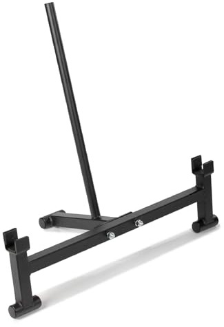 Titan Fitness Full Deadlift Barbell Jack Stand, 2000 LB Capacity, Elevated Lift for Easy Loading and Unloading Barbell Weight Plates, Weight Training, Deadlift Exercises, Powerlifting, Home Gym