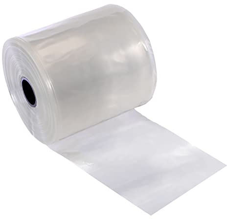 Resilia Tube en polyéthylène plat – Polyéthylène de qualité alimentaire, solution d'emballage personnalisée pour sacs en polyéthylène, 10,2 cm x 152,2 m, 2 mm d'épaisseur, 1 rouleau