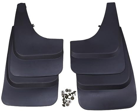 4x Parafanghi universali for auto Paraspruzzi paraspruzzi Copertura for camion pick-up Parafanghi Paraspruzzi Accessori auto Styling
