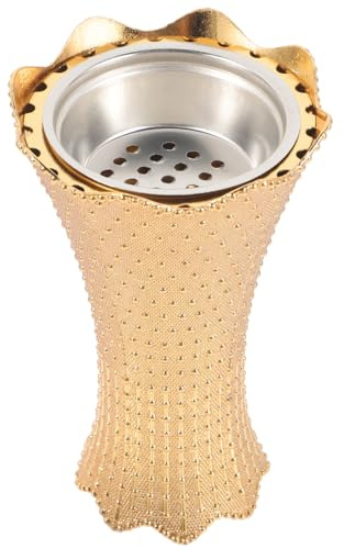 Bruciatore di Incenso Bakur Retrò in Lega di Alluminio Oro | Incenso a Cono, Decorativo da Tavolo, Atmosfera Festiva e Esperienza Culturale Colore Casuale