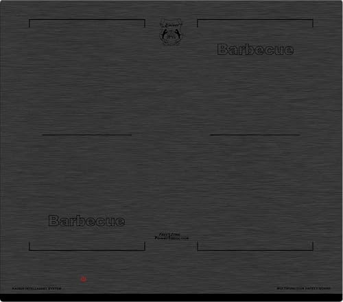 Kaiser Induktionskochfeld 60 cm KCT 6700 FI • Autarkes Kochfeld mit FREE ZONE & FlexInduktion • Moire Glaskeramik Anti Scratch • FullTouch Slider Invisible • Power Booster • Barbecue Funktion