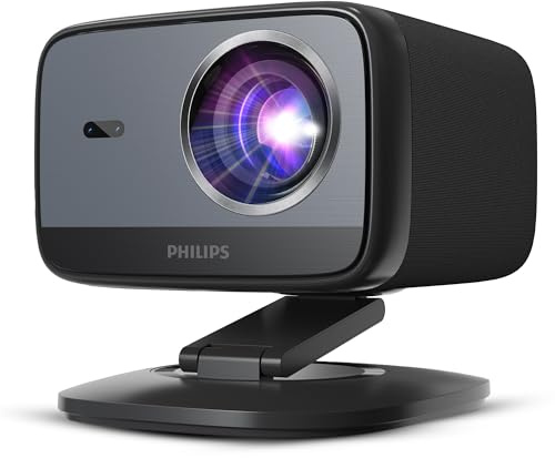Philips NeoPix 450 Smart Projector, 1920x1080, 1.25:1, 1000:1 , Dark Grey (NPX450/INT)