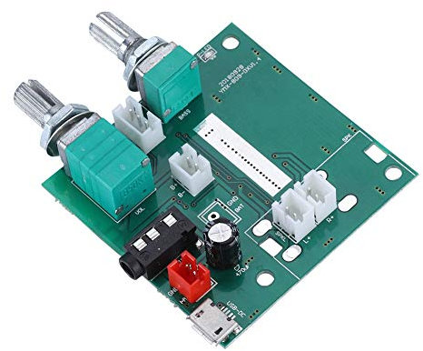 Saluaqui [Canale Amplificatore Stereo da 20w 5.0] Canale Digital AMP 2.1 | Soluzione Compatta e Potente per i Progetti di Intrattenimento Domestico e Fai -da -te