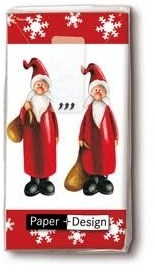 Taschentücher TT Off To Work, Rot/Weiß, 11 x 5,5 cm, 10 u.