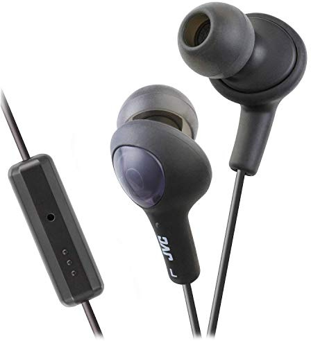 JVC HAFR6B Gumy Plus Casque (Noir)