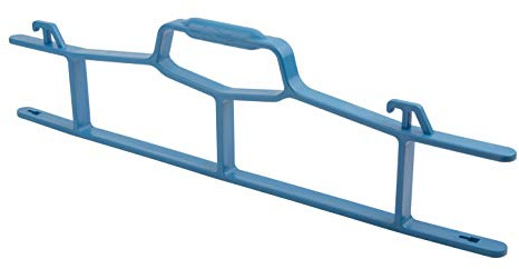 Electraline 94016 - Soporte portátil para enrollar prolongadores y cables, color azul