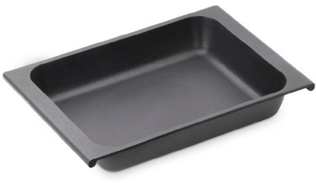 BRA Efficient | Bräter ohne Deckel, Schwarz | Schwarz, 41 cm