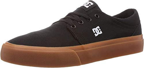 DC Shoes Trase TX - for Men Scarpe da Skateboard Uomo, Nero (Black/Gum Bgm), 40.5 EU