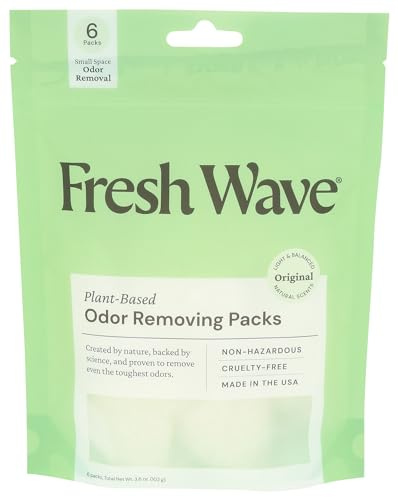 FRESH WAVE Packs Odor Eliminator 6 Pk, 6 CT