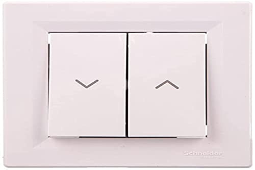 SCHNEIDER - Interruptor persiana enrollable blanco - Asfora - EPH1300521