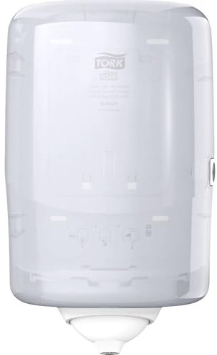 Tork Reflex Einzelblatt Mini Innenabrollungsspender Weiß M3, Performance Linie, 473177