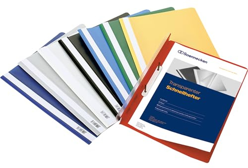 Soennecken Schnellhefter 2964 DIN A4 PP grün 10 St./Pack.