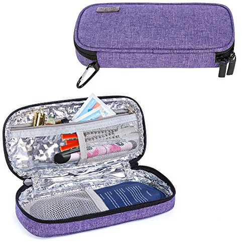 Luxja Borsa per Diabetici (Solo Borsa), Viola