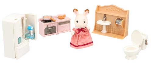 Sylvanian Families 5449 Einrichtung Komplettset - Puppenhaus Einrichtung Möbel