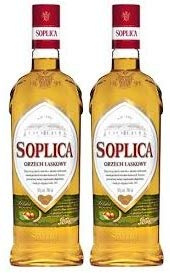 2 Flaschen Soplica Haselnuss/Orzech Laskowy Likör aus Polen a 0,5L 30% Vol. (2 x 0.5L)