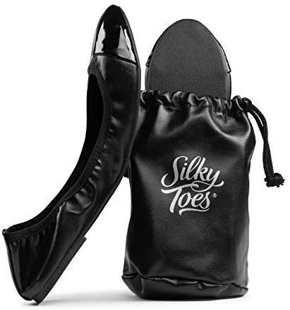 Silky Toes Foldable Flats for Women | Comfortable Ballet Shoes for Travel, Weddings, and Events | Durable Purse Slippers