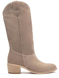 Nero Giardini E512707D Stivali Donna in Suede - Creta 38 EU