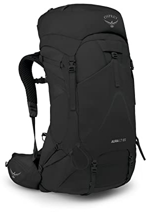 Osprey Aura Unisex Rucksack, 65L, Black, M/L