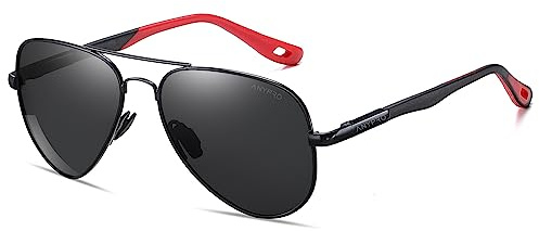 ANYPRO Sonnenbrille Herren Polarisiert Pilotenbrille sonnenbrillen Damen Polarisierte Piloten Sonnen Brille Fahren Angeln UV400 Schutz Fliegerbrille