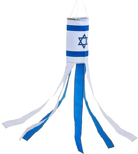 Israel Flagge Windsock Garden Wind Socke Außenhängedekorationen Für Home Yard Lawn Patio Garden Party Dekor Dekor