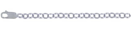 LES POULETTES BIJOUX - Extension de Chaine Argent 925 Rhodié 6cm