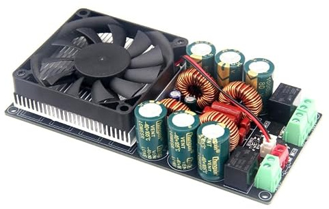 HIFI Stereo Digital Verstärkerplatine, 2x500W/2x600W 12-60/70V HIFI Mono Digital Power Amplifier Board, Hochleistungs-Lautsprecherschutz der Klasse D
