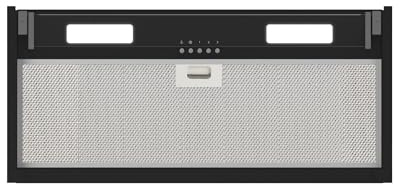 Cata Campana Extractora Armonia 70 BK Panel de Control Mecánico 3 Niveles de Extracción Sistema Fácil Instalación Motor Extra Silencioso Potencia 276 W Ancho 62,1 Color Negro