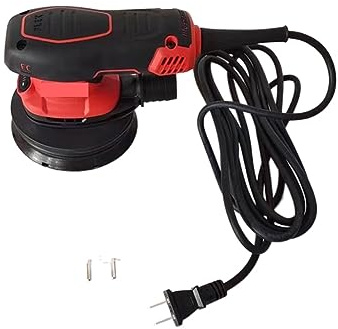 Amoladora húmeda Lijadora for pulir automóviles de 5 pulgadas, 125 mm, 8 orificios, con taza for el polvo, papel de lija, lijado manual, molinillo en seco, pared de muebles Pulido más fácil, mejor y m