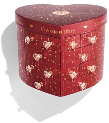 Charlotte Tilbury - Beauty Advent Calendar 2024 - Limited Edition with 12 Drawers Full of Makeup and Skincare Secrets
