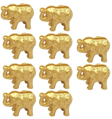 XFUYI - Elegantes portatarjetas para Fiestas, prácticos portatarjetas de Resina Dorada para Mostrar el número de Mesa en Celebraciones