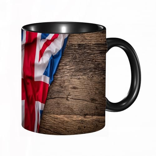 HRRASFAZF Tazza Caffe Latte Te in Ceramica,330 Ml,Tazza Divertente e Originale per Gli,tazza regalo,L'economia del Regno Unito è scesa meno del previsto