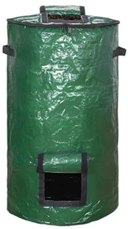 Bosiyrggrl 1 Pcs Composter Fermentation Sealable Compost Bucket Garden Leaf Waste Compost Bag