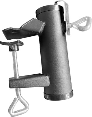 LAIOUSN Portable Umbrella Bracket Parasol Holder Garden Fixing Clip Bracket For Garden Metal Holder Heavy Duty Umbrella