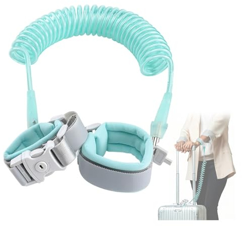 Antivol pour bagages avec dragonne, câble de sécurité rétractable pour valise, sac à dos et bagage à main - Fermeture élastique portable pour la prévention du vol
