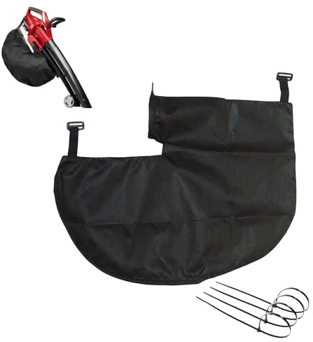 Saco de recogida para Einhell - Aspirador de hojas para Einhell y para patios de 3000 W, ajustable con cremallera para césped y jardín