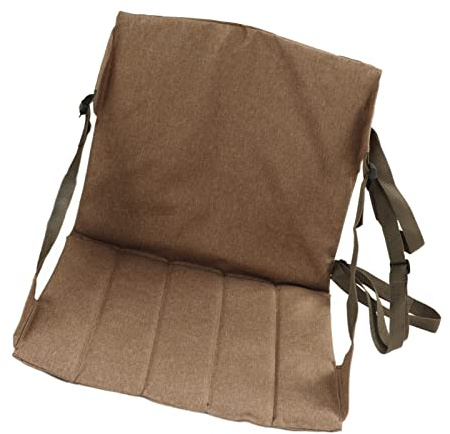 ACOGEDO Coussin de Stade Pliant en Tissu Oxford 600D avec Dossier, Sièges de Stade Portables pour le Camping en Plein Air, Partie Renforcée, le Design Unique Adopte un Coussin de Clôture triangulaire.