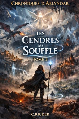 Chroniques d’Aelyndar — Tome 2 : Les Cendres Du Souffle.: Roman Fantasy – Jeunesse (12 ans+)