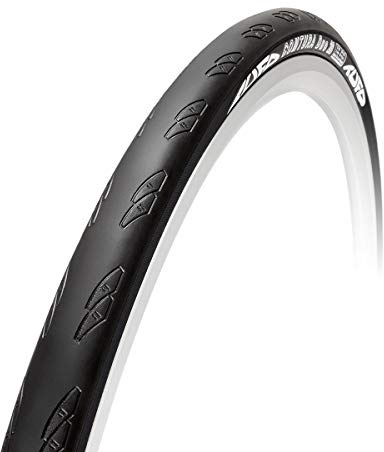 TUFO Schwarz, Comtura Duo Reifen 25 mm 28 Zoll Unisex Erwachsene, Einheitsgröße