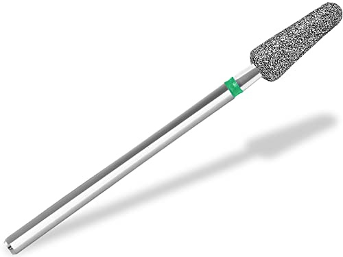 Diamantschleifer Fußpflege Nagel Fräser Nagelschleifer Bit Grob Knospe | Maniküre Pediküre Nagelfräser-Bit zur Hornhautentfernung und Verhornungen sowie für Gel, Acryl & Naturnägel