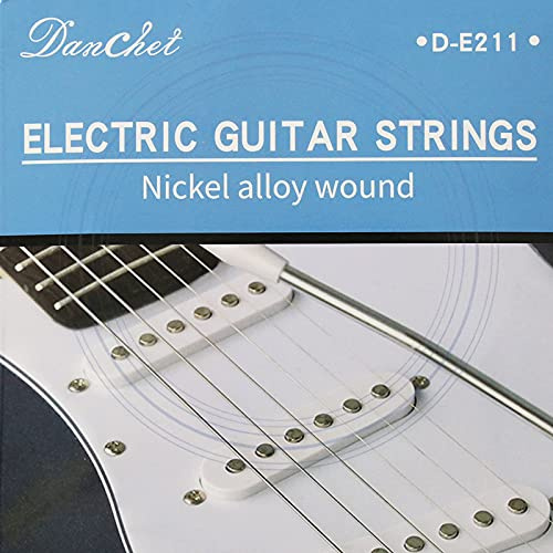 Danchet E211 Nickel Wound E-Gitarrensaiten, Regular Light (1 Set)