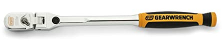 GEARWRENCH 1/4 Drive 120XP Locking Flex Head Ratchet with Cushion Grip - 81055