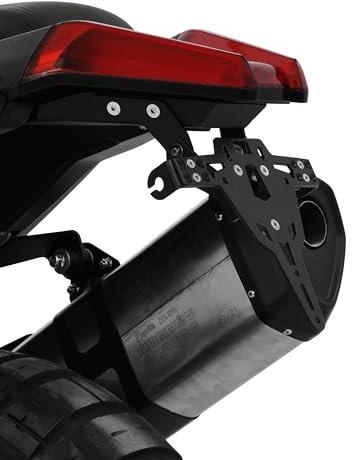 ZIEGER Pro Kennzeichenhalter Kennzeichenhträger Heckumbau kompatibel mit: Aprilia Tuareg 660 Frankreich