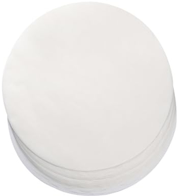Round Parchment Paper, 100Pcs Parchment Paper Round 10 Inch Oven Baking Paper Non-Stick Baking for Cake